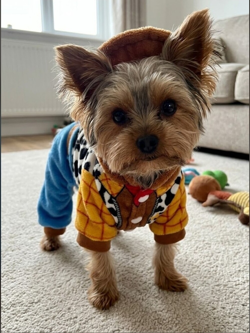 Disney Pixar's Toy Story Woody Pet Outfit Size Small